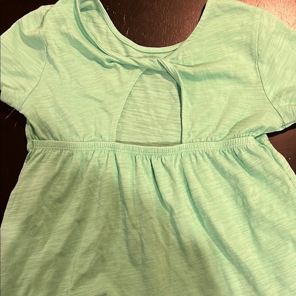 Cat & Jack Girls Mint Green Tiered Dress NWT - Picture 3 of 3